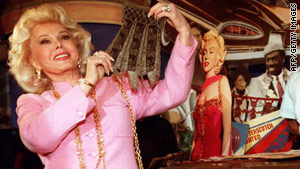 Zsa Zsa Gabor, pictured in 1996, is home in California after an infection delayed her recovery.