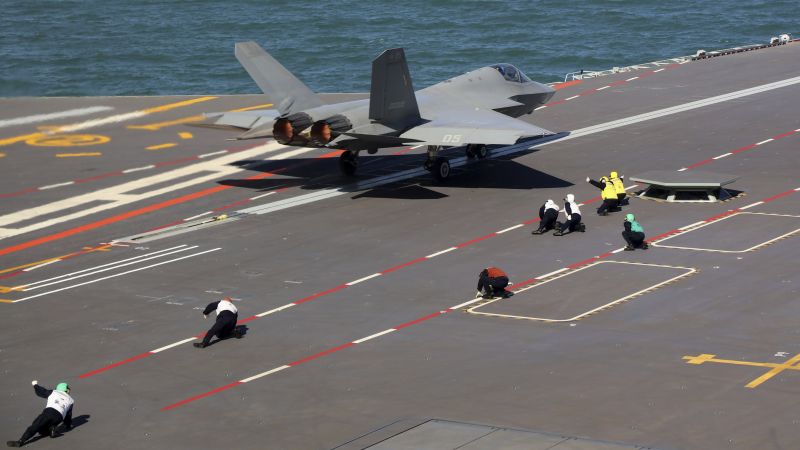 China’s latest aircraft carrier showcases new fighter jet launch system. Only the US has the same tech