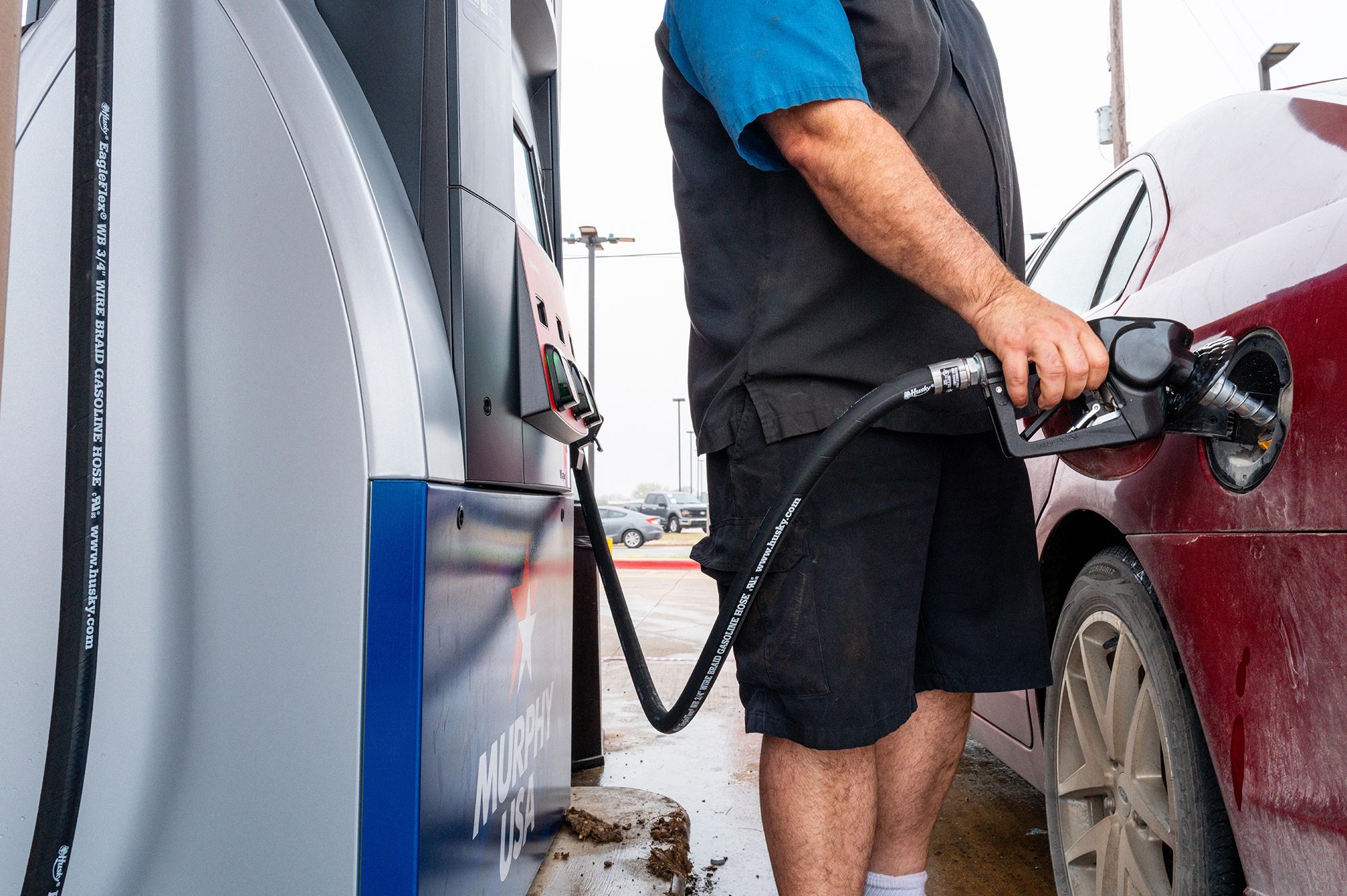 Brandon Bell/Getty Images via CNN NewsourcePrices at the pump have skyrocketed since the US-Israeli conflict with Iran began.