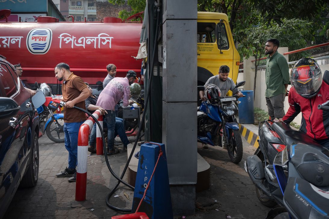 Bangladesh last week set purchase caps for petroleum products to combat panic buying and hoarding.