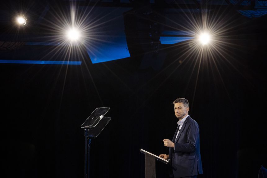 Tim Isgitt speaks during the Knight Media Forum 2026 at InterContinental Miami, in Miami, FL, on Wednesday, Feb. 11, 2026.