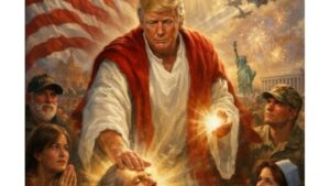 Trump deletes image depicting him as Jesus Christ