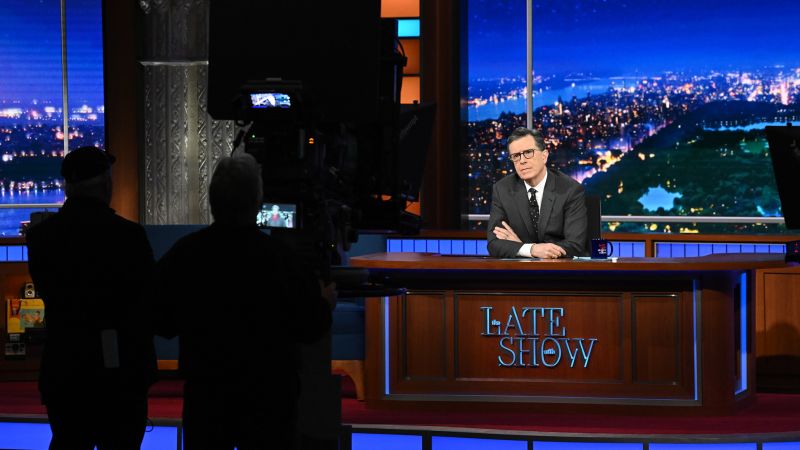 CBS will hand Colbert’s late-night time slot to ‘Comics Unleashed with Byron Allen’