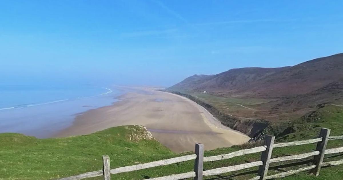 Condé Nast Traveller: Rhossili Bay named among UK best