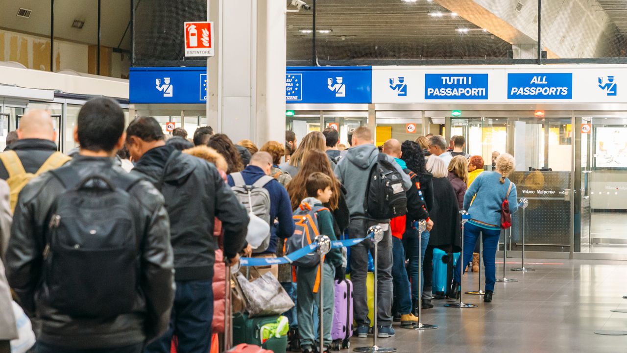 What it’s like to travel under Europe’s new entry system: chaos, stranded passengers and fainting in Milan