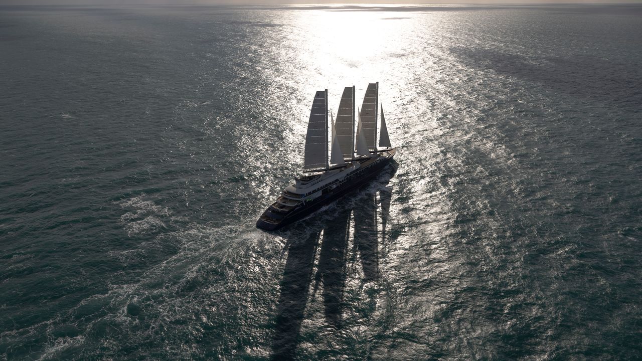 Take a look inside the new Orient Express Corinthian luxury sailing yacht