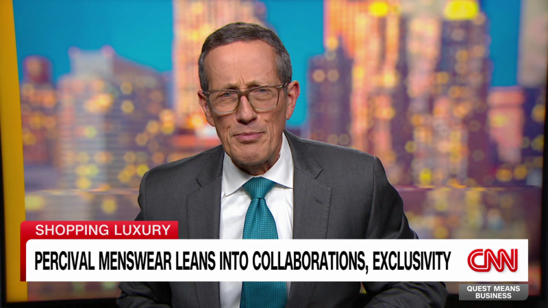 Percival Menswear founder talks growth, celebrity endorsements