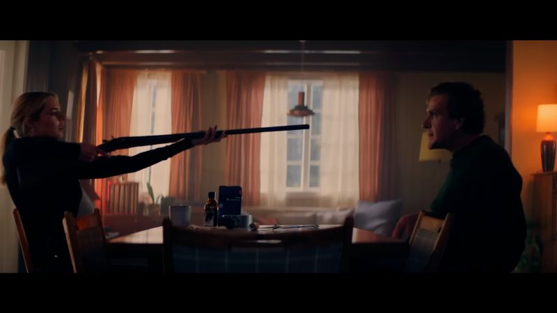 Samara Weaving and Jason Segel star in action dark comedy ‘Over Your Dead Body’ - CNN