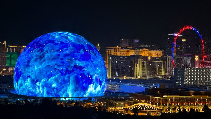This futuristic entertainment venue in Las Vegas is the world’s largest spherical structure