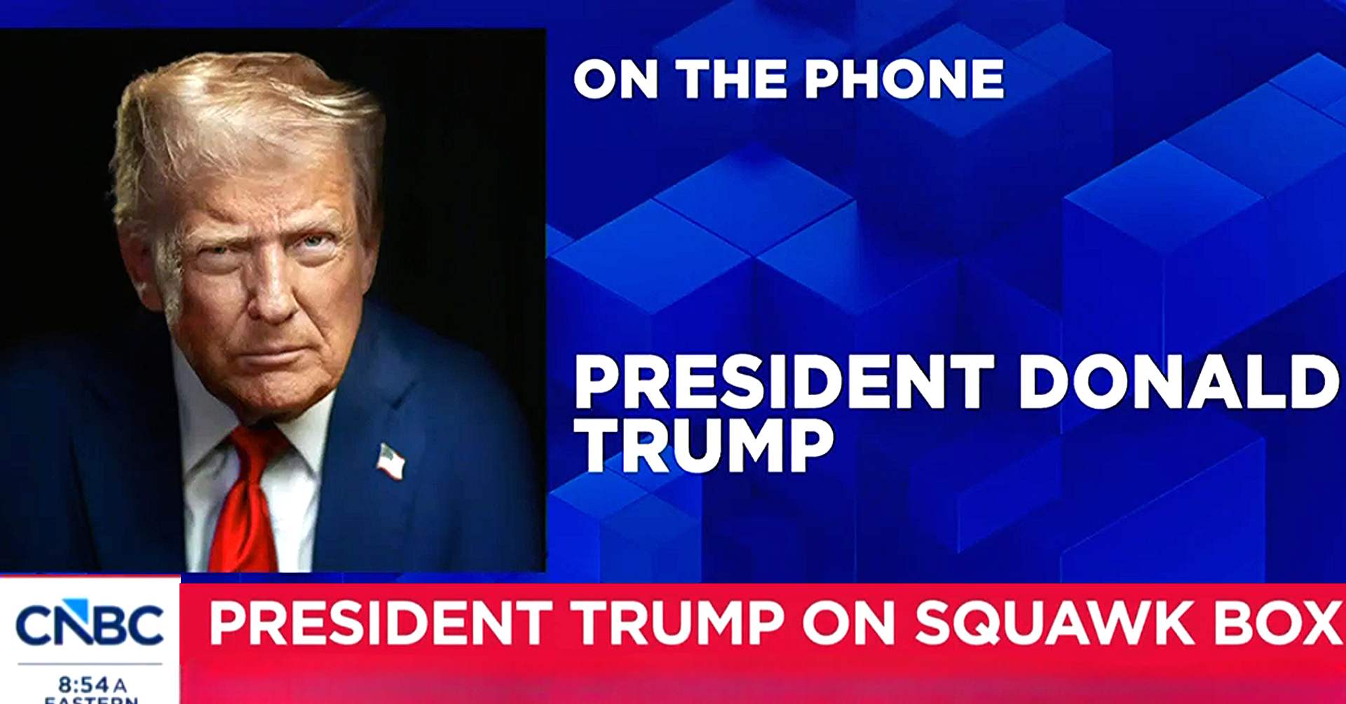 Trump Tells CNBC Thing 'Nobody Ever Talks About' But Him