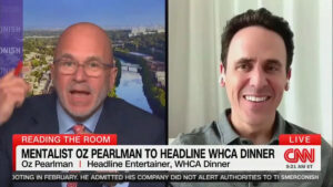 WHCD Mentalist Oz Pearlman Tells NCS He Can’t Wait For ‘Tremendous Challenge’ of Reading Trump’s Mind