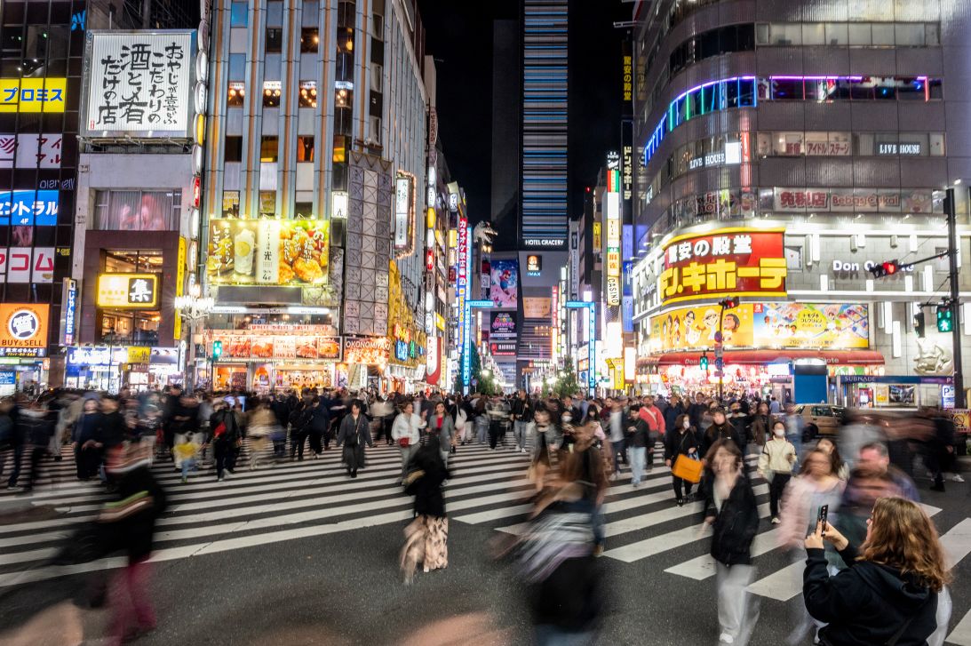 Frequent flyer Robinson travels to countries all over the globe for work, including Japan.