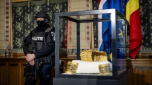 A 2,500-year-old golden helmet, stolen in a museum heist last year, has been recovered