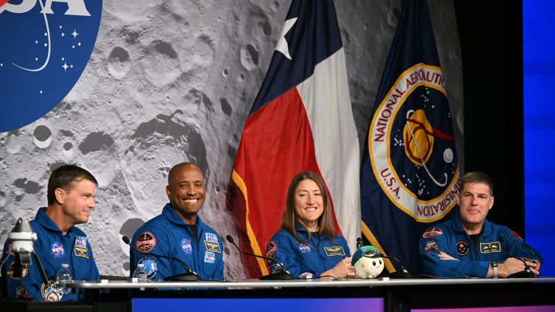 The Artemis II astronauts take questions about their moon journey
