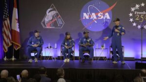 The Artemis II astronauts make first comments after return to Earth