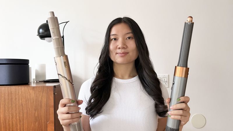 Dyson Airwrap vs. Shark Flexstyle hair styler review 2024
