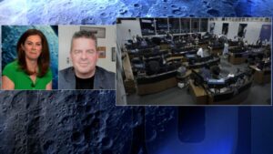 Brother of NASA Astronaut Reid Wiseman reacts as Artemis II Mission re-establishes communication after going around the moon.