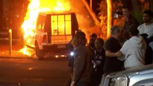Young girl’s killing sparks violent clashes with police in Australia