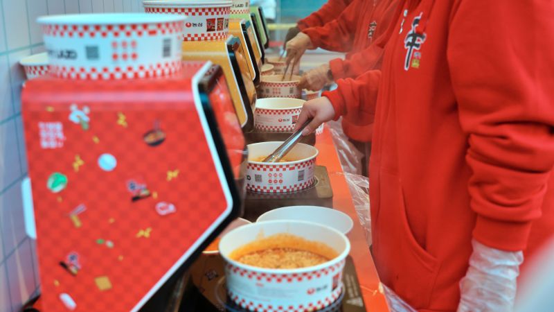 Robots and ramyeon: Inside South Korea’s largest instant noodle factory