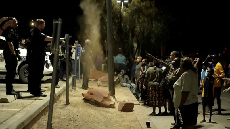 Fury over young girl’s killing in Australia sparks vigilante justice and violent clashes with police