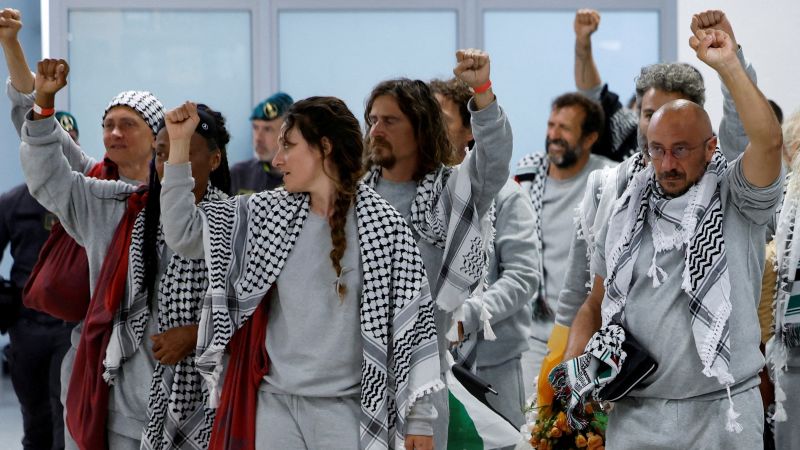 Freed Gaza flotilla activists accuse Israeli forces of sexual violence and abuse while in custody