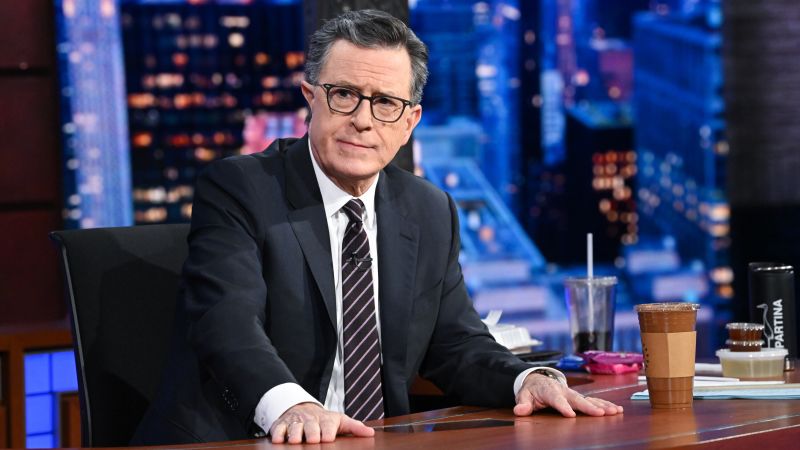 Stephen Colbert bids farewell in final ‘The Late Show’ broadcast on CBS