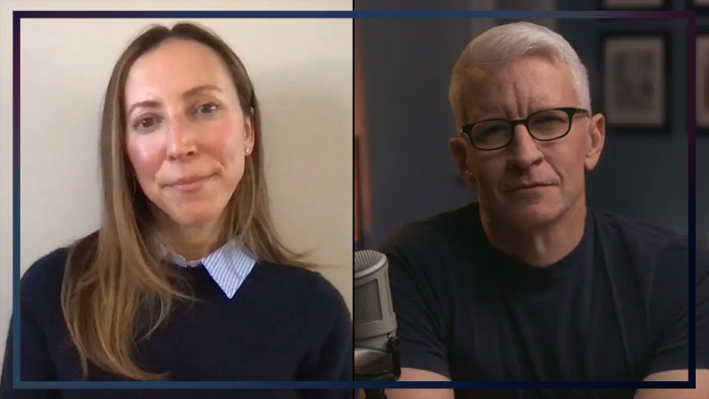 A widow’s message to Anderson Cooper after her husband’s suicide