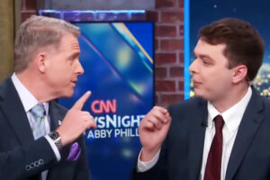 Conservative pundit Scott Jennings has F-bomb meltdown while debating Iran war with Gen Z panelist on NCS