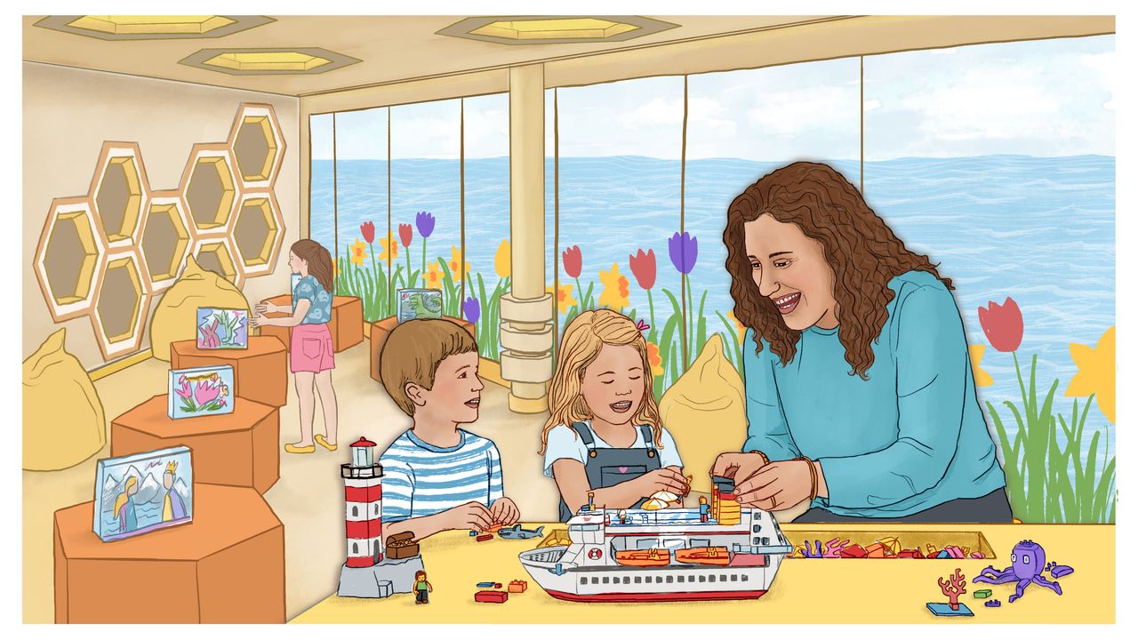 What It Takes to Keep Thousands of Kids Entertained on a Mega Cruise Ship