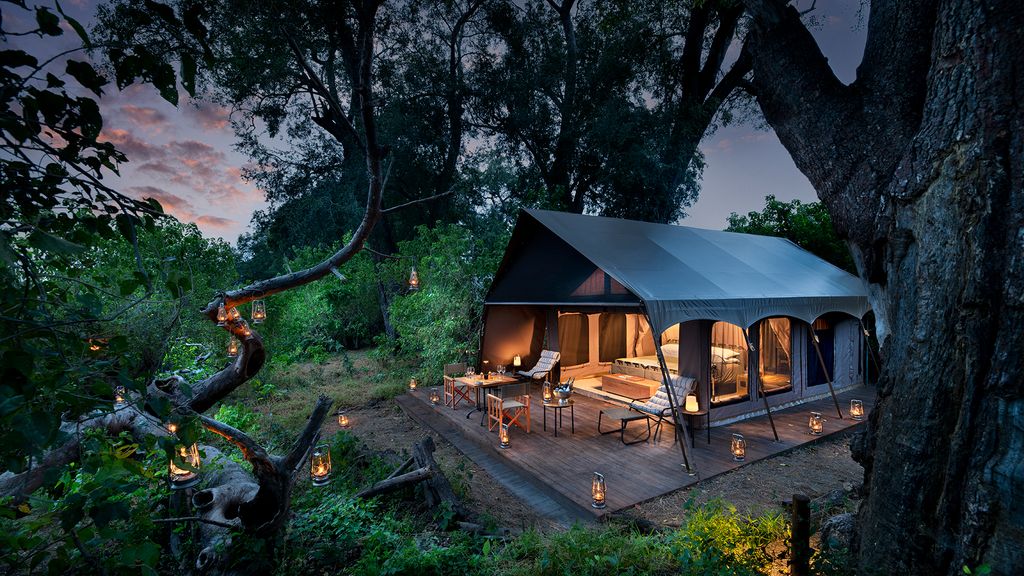 First-in: &Beyond Nxabega Under Canvas, Okavango Delta, Botswana