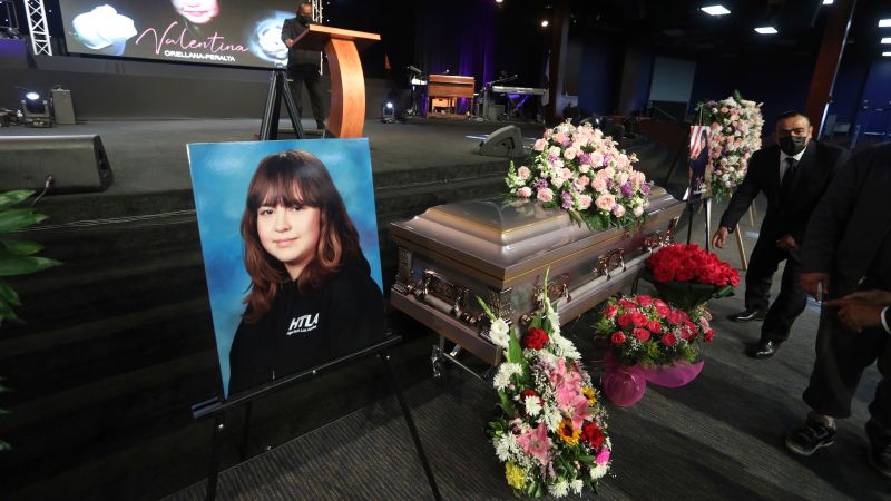 Valentina Orellana Peralta: Jury finds city of LA not liable in death of 14-year-old girl hit by police officer’s stray bullet
