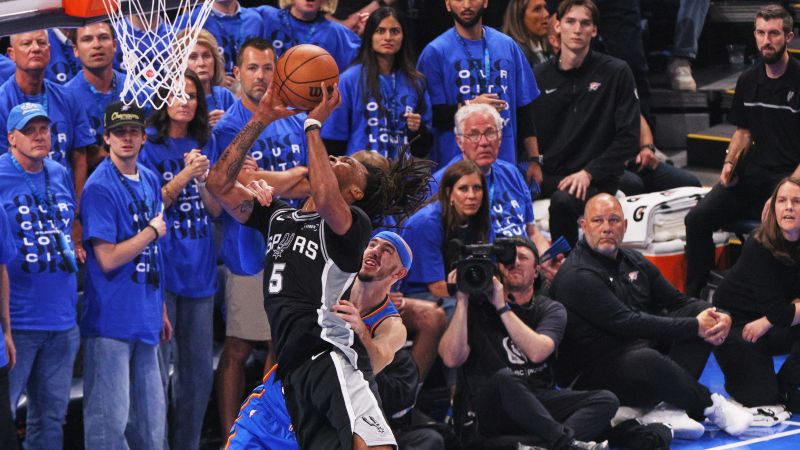 San Antonio Spurs knock off the defending champs, will play the New York Knicks in the NBA Finals