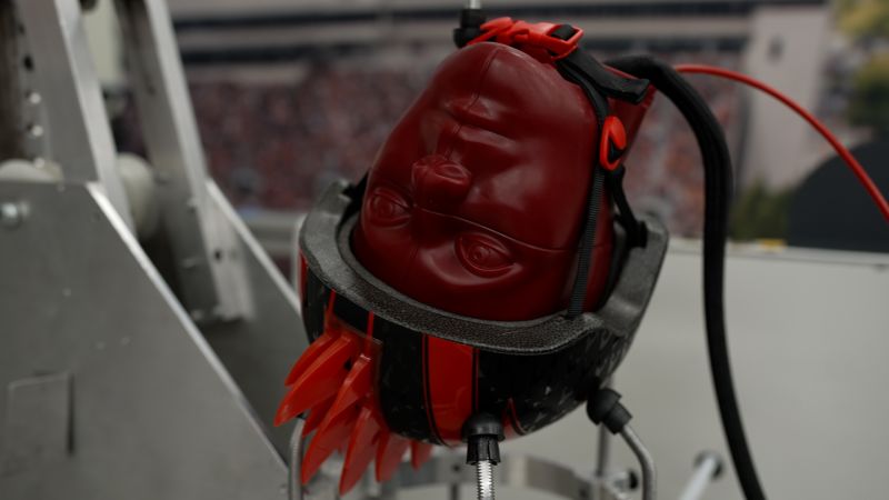 Virginia Tech’s Helmet Lab wants you to know how safe that headgear is