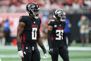 Falcons projected starting defense with PFF player grades