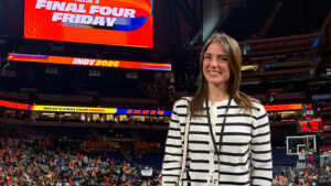 From Final Four to Summer Baseball, Student Builds Sports Journalism Skills