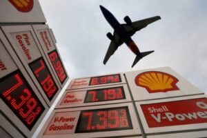 You’re paying for the jet fuel shortage when you fill your car with gas