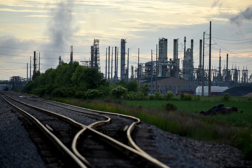 Marathon's refinery in Garyville, Louisiana.