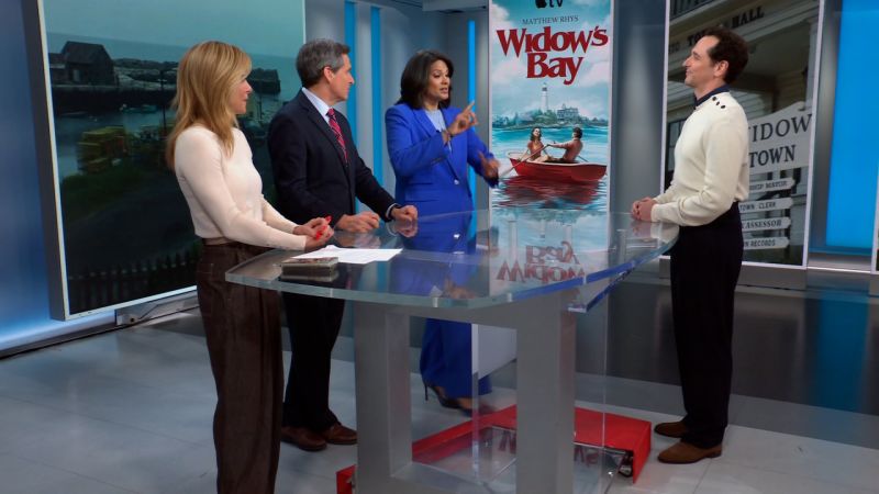 "Widow's Bay" actor Matthew Rhys joins CNN News Central - CNN