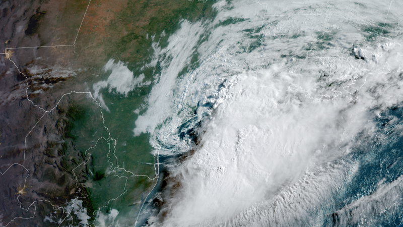 Tropical Storm Arthur forms off Texas coast, fueling major flood threat for Gulf Coast states