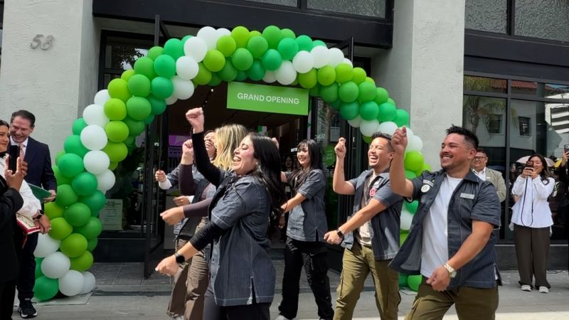 Olive Young opens first store in United States