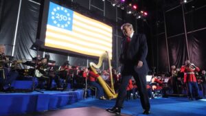 Analysis: Is Trump celebrating the country, or himself, on America’s 250th?