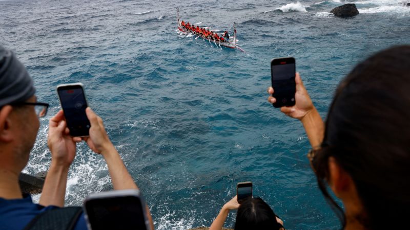 Taiwan to Philippines: Indigenous people paddle 111-mile sea journey of great pacific migration