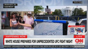 NCS Questions UFC Fans About Trump’s ‘Controversial’ Fights at the White House