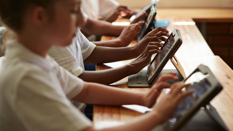 Kids need less screen time at home and at school