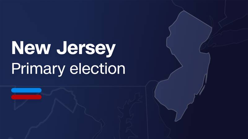 Live results: New Jersey primary election results