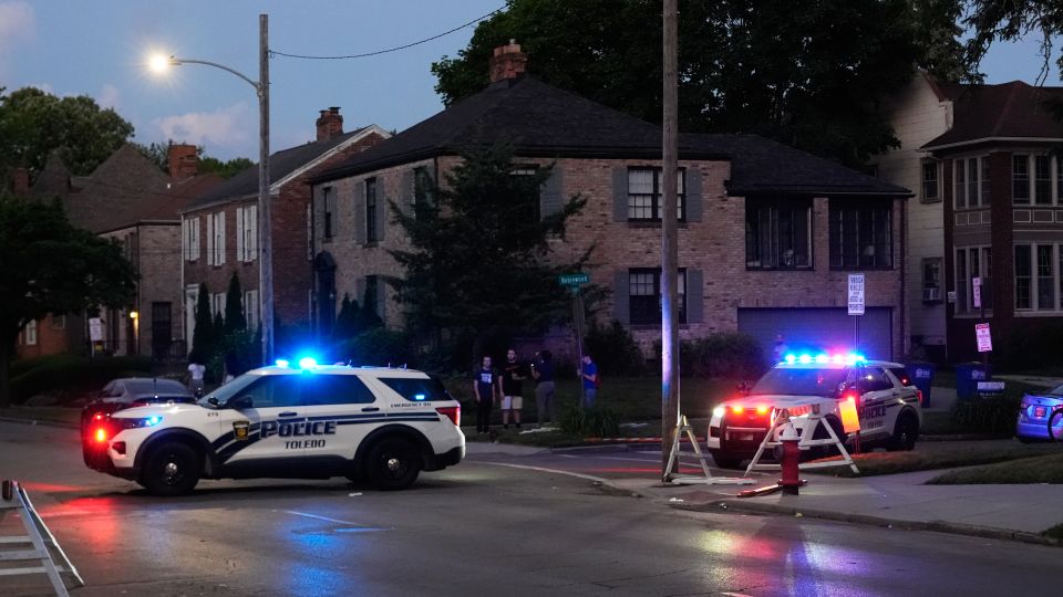 Police search for suspects after at least 12 people shot near a festival in Toledo, Ohio, authorities say
