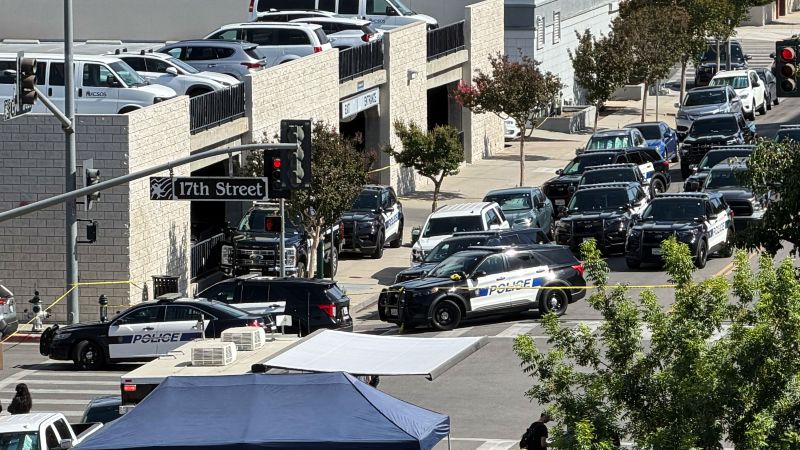 Two hostages released amid hourslong standoff with man barricaded inside California office building