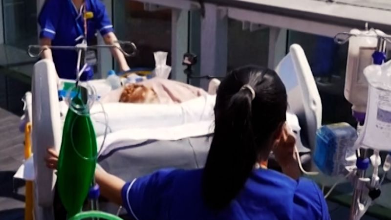 UK opens country’s first rooftop intensive care ward
