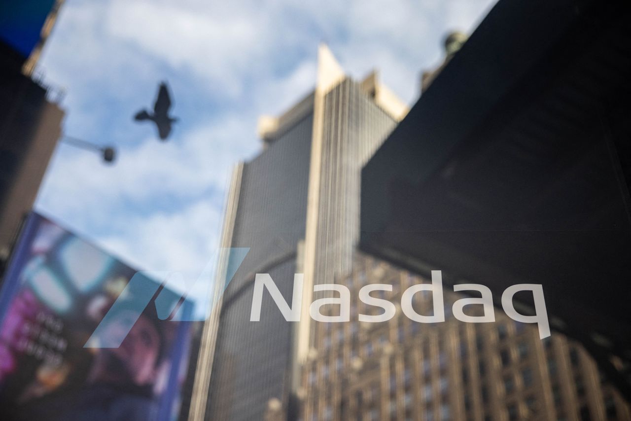 The Nasdaq headquarters in New York City on January 30, 2025.