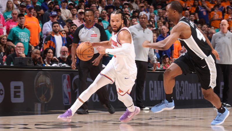 New York Knicks steal a back-and-forth Game 1 of the NBA Finals